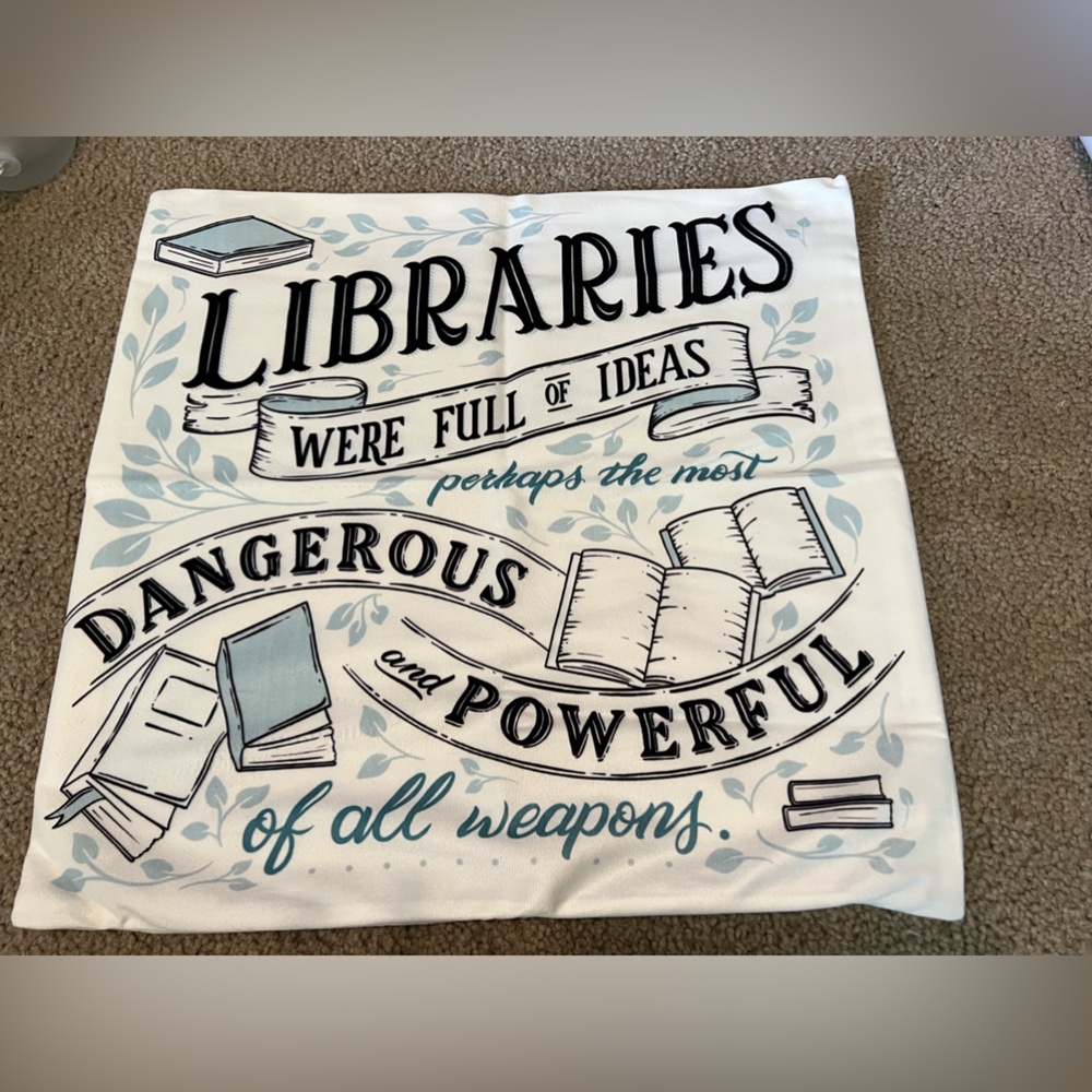 Bookish box pillow cases